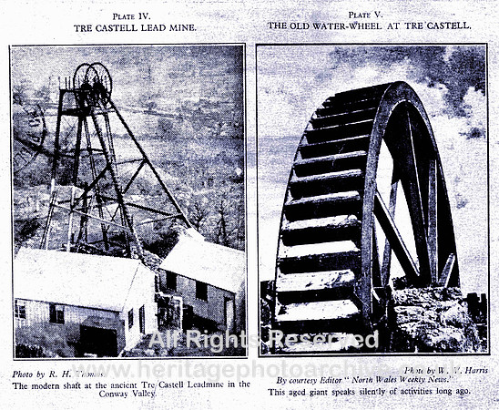 HRS 4257 Trecastell lead mine old images