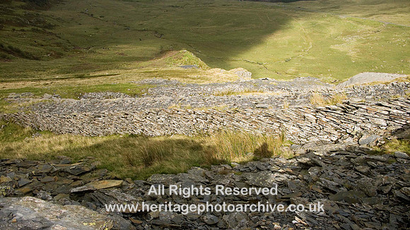 HRS 4270 Crimea Pass Slate Quarries, Quarry incline