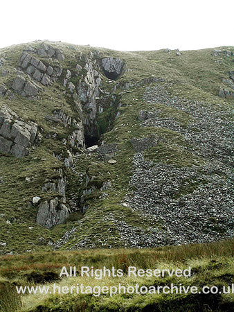 HRS 1056 Melynllyn hone quarry workings 2003