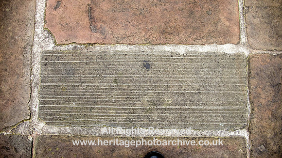HRS 4294 Blackburn, machined flagstone