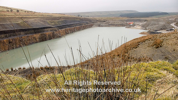 HRS 4298 Clough Head quarry, Haslingden, panoramic