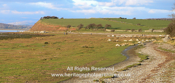 HRS 4348  Hest Bank, Drumlin on shore north of Hest Bank 2010