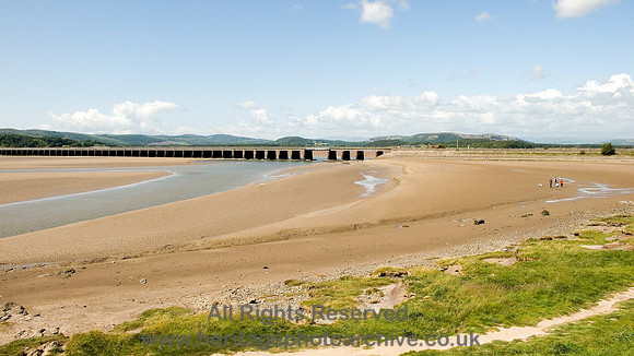 HRS 4370 Arnside railway bridge Cumbria 2009
