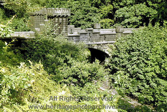 HRS 4372 Turton Tower ornamental rly bridge 1972
