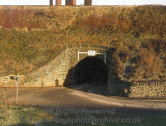 HRS 4371 Kearsley, Tunnel under railway 1973