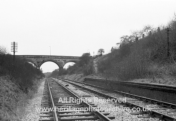 HRS 4388 East Lancashire Railway, Outwood Station looking South 1969