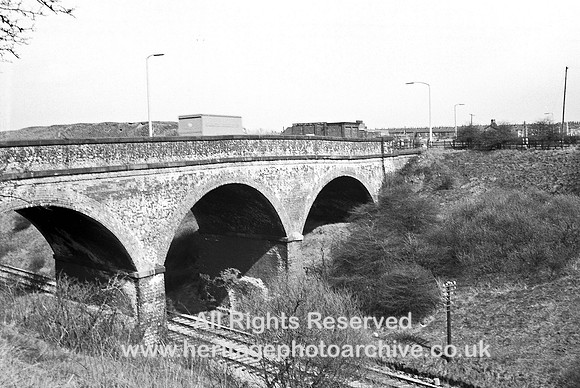HRS 4381 East Lancashire Railway,  Outwood bridge view NE 1969
