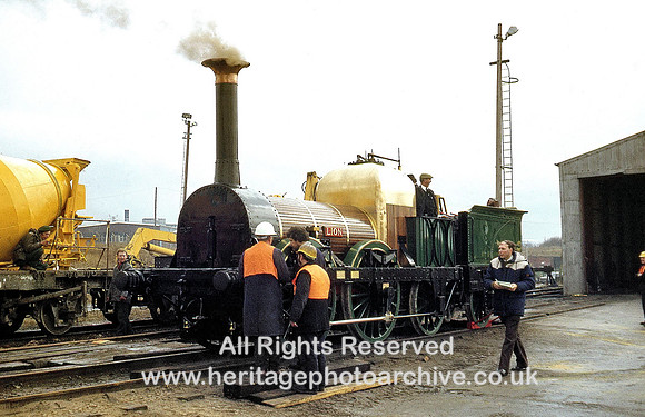 HRS 4414 Lion at Bold Colliery 1989