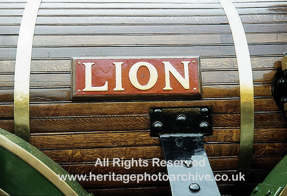 HRS 4415 Lion nameplate L and Manchester Rly loco