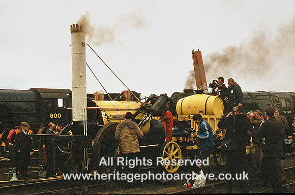 HRS 4419 Rocket replica at Bold Colliery 1980