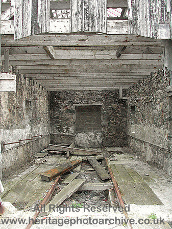 HRS 4432 Llanfairfechan goods shed interior 2003