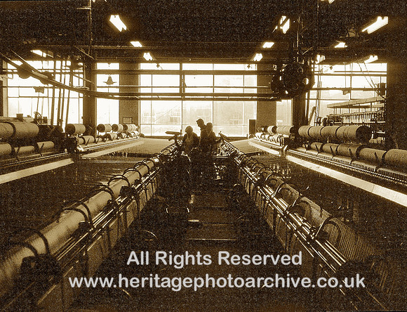 HRS 4454 Mule spinning Bury immediately prior to closure 1970s
