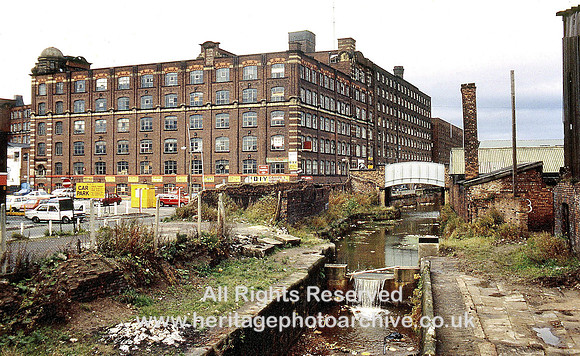 HRS 4453 Murray's mills, Ancoats, 1970s Cotton mills Manchester