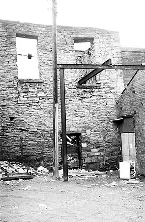 HRS 4460 Lever Bank bleachworks, collapsed area gen view