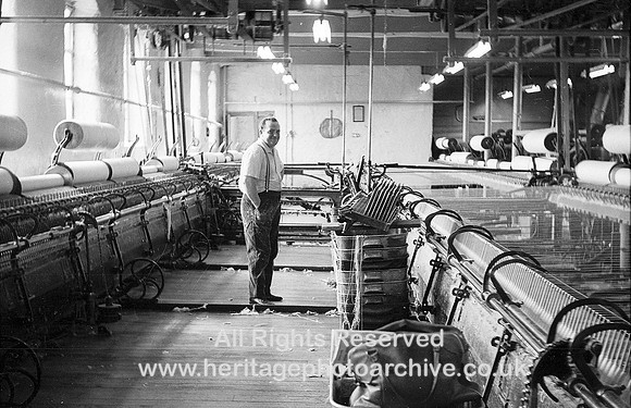 HRS 4479 Mule spinner  Holden Haworth Darwen 1970