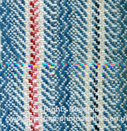 HRS 4495 Textiles, Cotton twill in blue