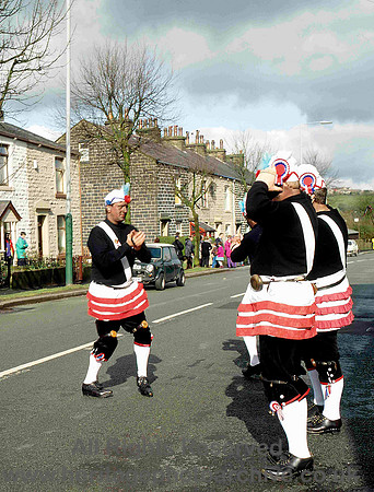 HRS 4508 Bacup Britannia Coconutters nut-dance image four 1980s