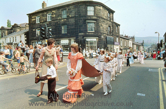 HRS 4533 Ramsbottom, Whit Walks, Church Queen 1970s