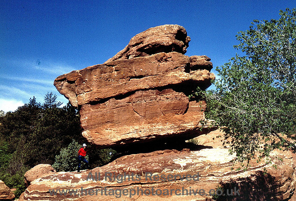 HRS 4540 USA, Colorado Springs, Garden of the Gods 1991