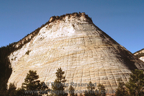 HRS 4571 USA, Zion National Park Checkerboard Mesa