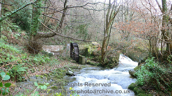 HRS 4573 Pentrefelin, Cymerau, Waterwheel 2008