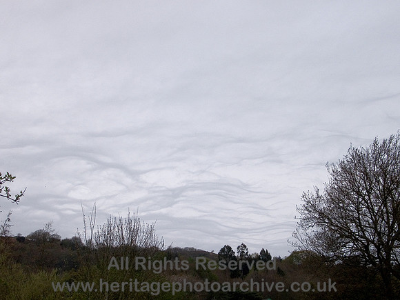 HRS 4590 Orographic clouds, Grange-over-Sands March 2008