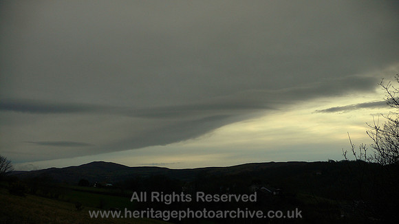 HRS 4591 Orographic sausage cloud Tal-y-fan 1st March 2008
