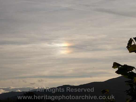 HRS 4597 Circumzenithal arc sun to rt view South 5 15pm Conwy