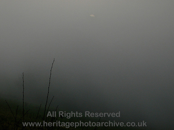 HRS 4599  Fog, dense fog and sun, Conwy Feb 2007