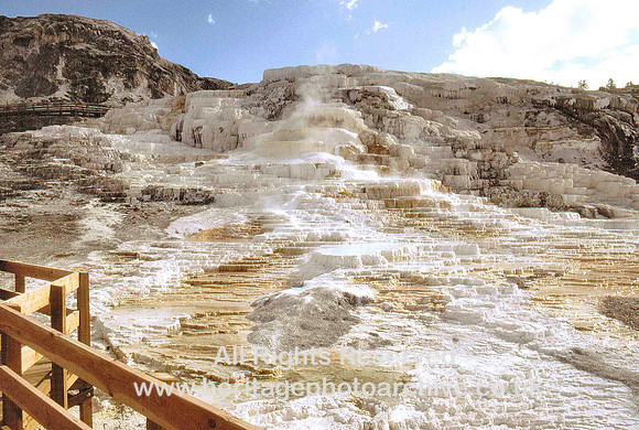 HRS 90 USA Mammoth Hot Springs Yellowstone