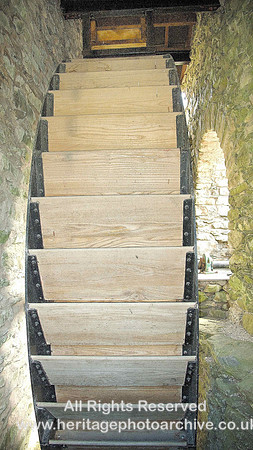 HRS 4749 Aynsome mill wheel detail 2010