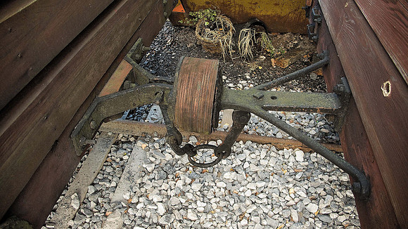 HRS 4758 Low Wood gunpowder wagons coupling 2010
