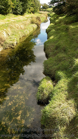 HRS 4781 Cark, River Eea flowing towards sea 2010