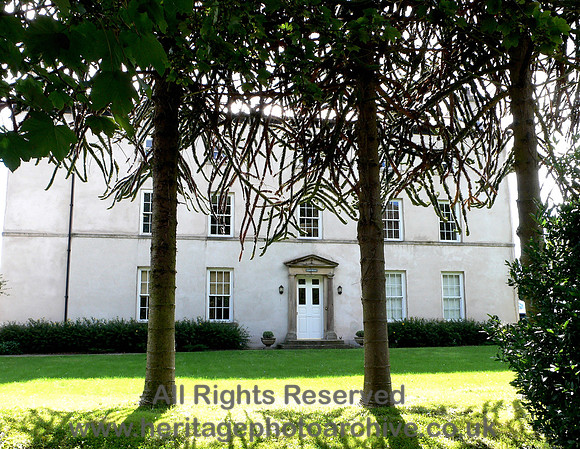 HRS 4787 Cark-in-Cartmel,  house and trees 2010