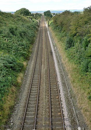 HRS 4791 Cark, Railway looking towards Ulverston 2010