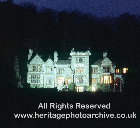 HRS 4957 Netherwood Hotel at night 1970