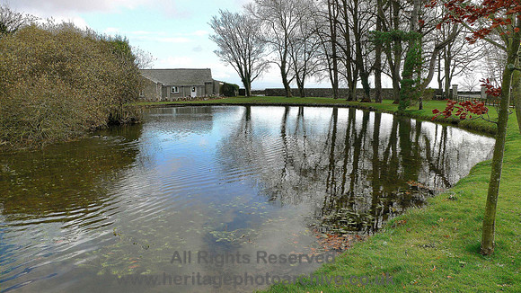 HRS 4983 Bardsea, Former mill pond near The Old Mill 2010