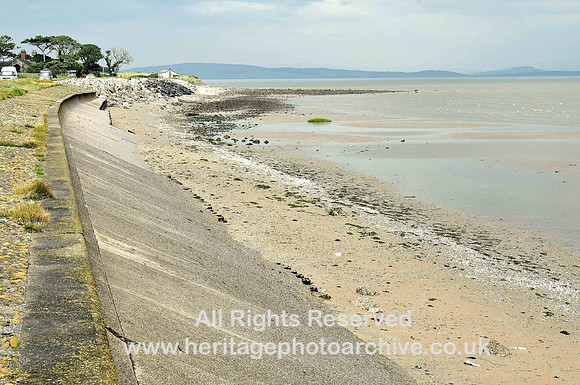 HRS 4992 Coast road near Barrow looking eastward