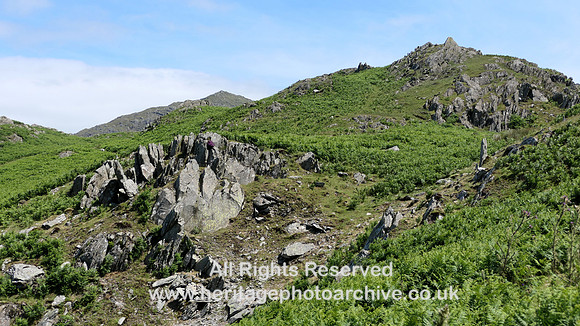HRS 11195 Dunnerdale, volcaniclastic rock heavily cleaved and fragmented 2022