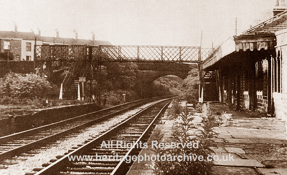 HRS 5001 Radcliffe Bridge Station ELR c1950