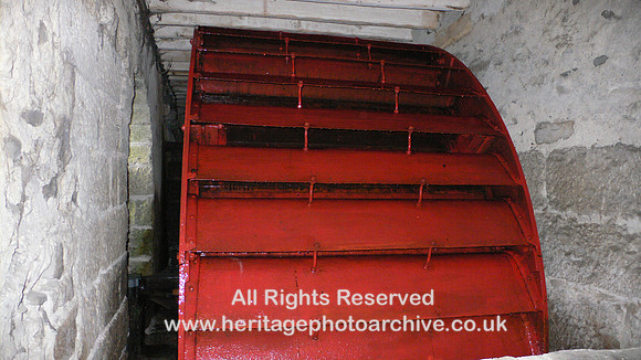 HRS 5005 Heron cornmill, Waterwheel 2009