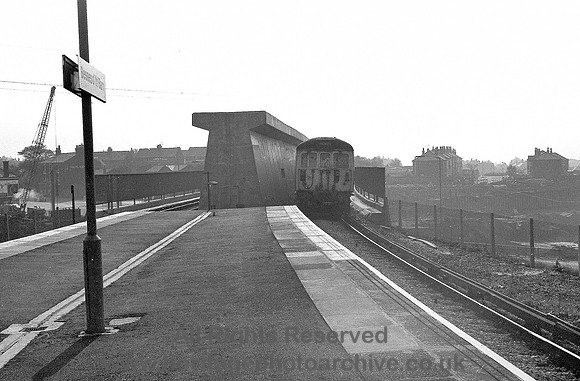 HRS 4361 Besses o'th Barn station M62 construction 1966