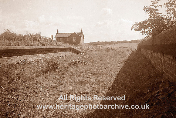HRS 5010 Knott End Station c 1960