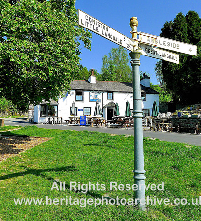 HRS 5081 Elterwater, Britannia pub 2012
