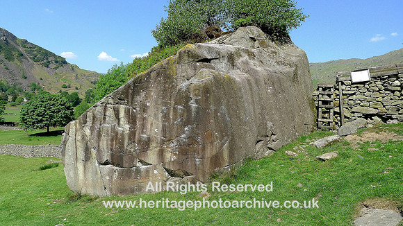 HRS 5091 Copt Howe main rock with artwork 2012