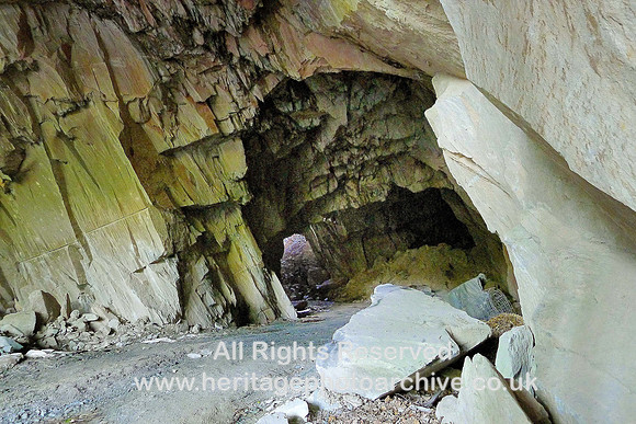 HRS 5082 Old quarry tunnel entrance, Elterwater 2012