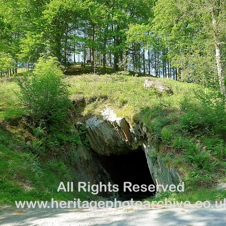 HRS 5083 Old quarry tunnel entrance, Elterwater 2012
