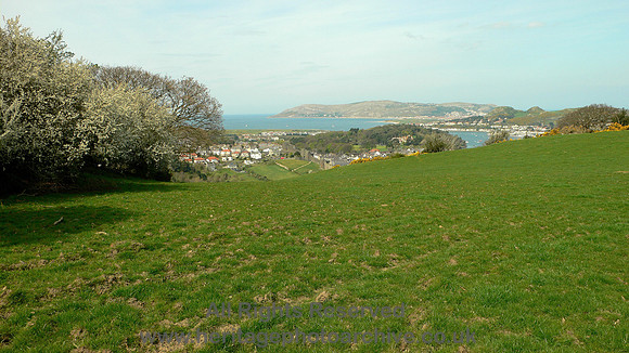 HRS 5155 Conwy and Great Orme from Bryn Iocyn 2009