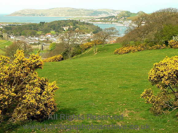 HRS 5157 Conwy and Gt Orme from Bryn Iocyn 2009