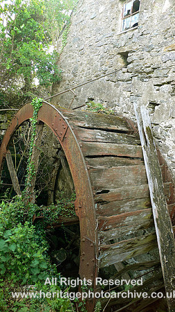 HRS 5174 Melin Bodwyr waterwheel 2009